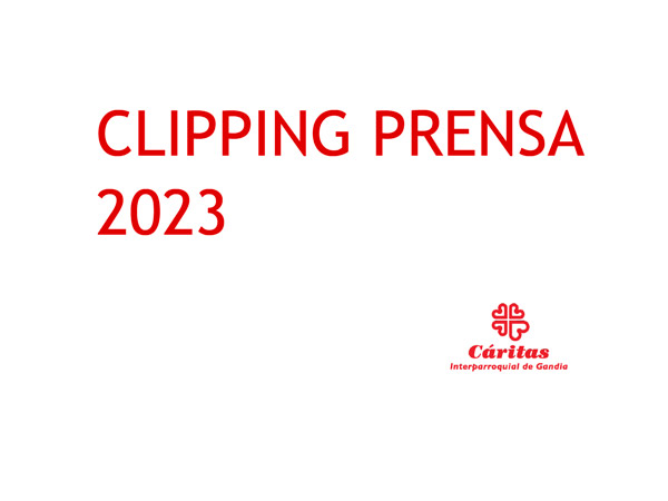 Cáritas Gandia - Clipping Prensa 2023