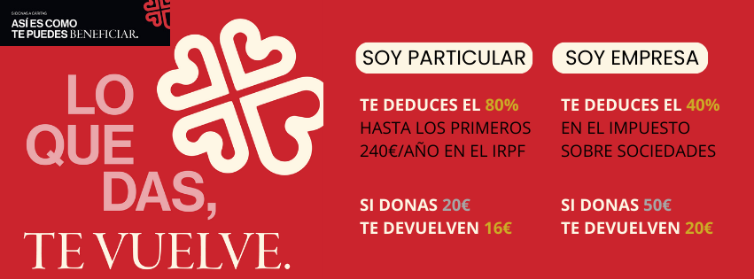 LO QUE DAS te vuelve - Cáritas Gandia