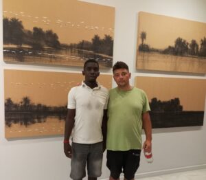 A principios de julio, un grupo de personas usuarias del Centro de Atención Integral (CAI) de Cáritas Gandía tuvo la oportunidad de disfrutar de una salida cultural a la Casa de Cultura Marqués de González de Quirós.