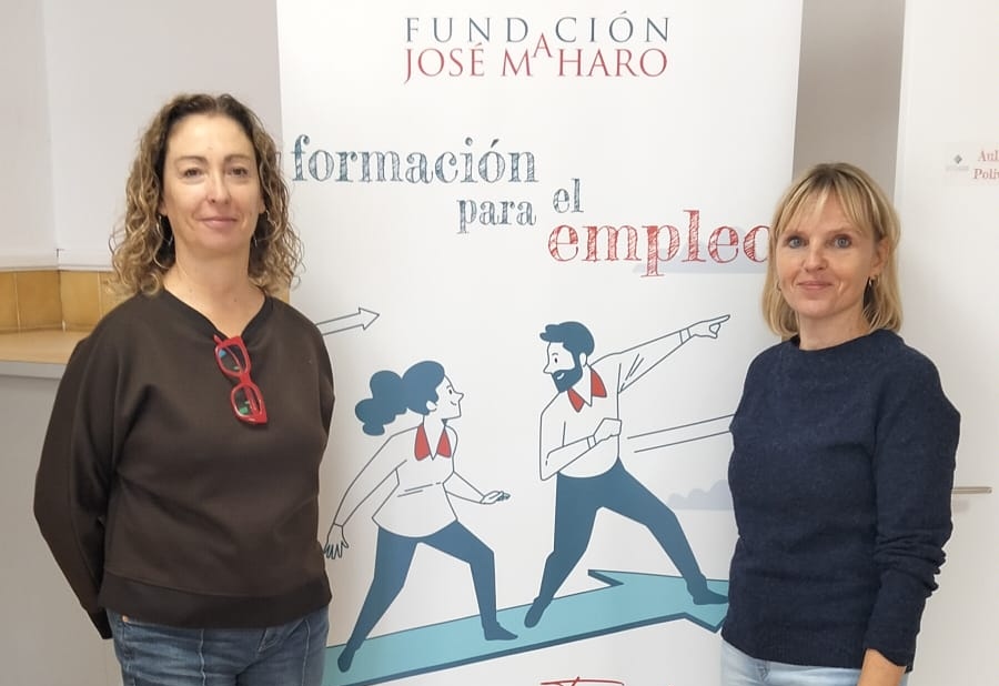 Visita de Técnicas de Cáritas Gandía al Centro de Formación de la Fundación José María Haro