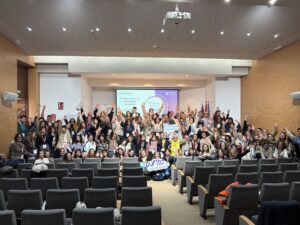 Cáritas Gandía presentó el proyecto del Huerto El Maná en el Punto de Voluntariado en Valencia, ante empresas y fundaciones